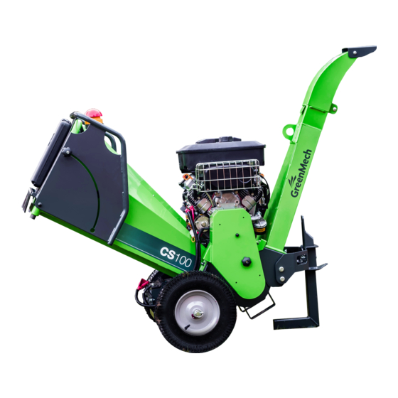 GreenMech CS 100 Operator's Manual