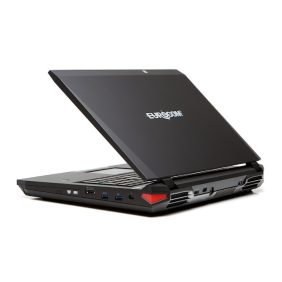 EUROCOM X8 User Manual