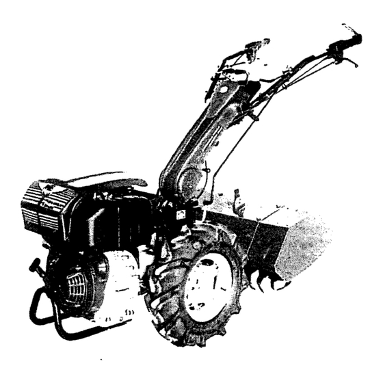 Meccanica Benassi 620 Operating And Maintenance Instruction Manual