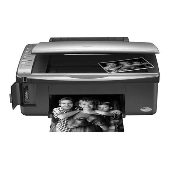 Epson Stylus CX4100 Series Quick Manual