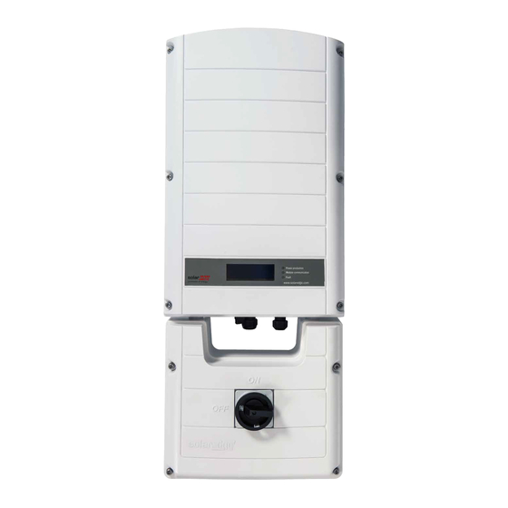 SolarEdge SEAUTO-TX-5000 Installation Manual
