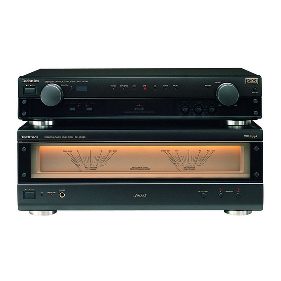 Technics SU-C909U Service Manual