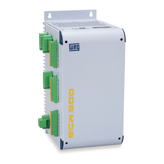 WEG ECW500 User Manual