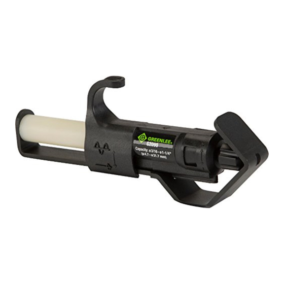 Greenlee G2090/03560 Instruction Manual