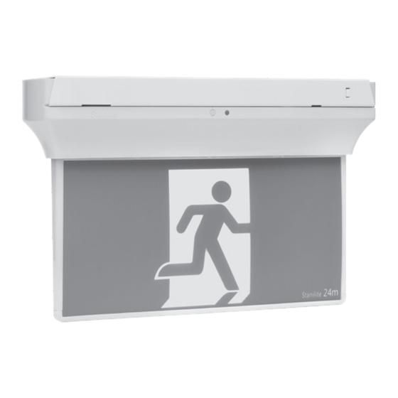 ABB Stanilite Exit LED edgelit Quickfit Installation Manual