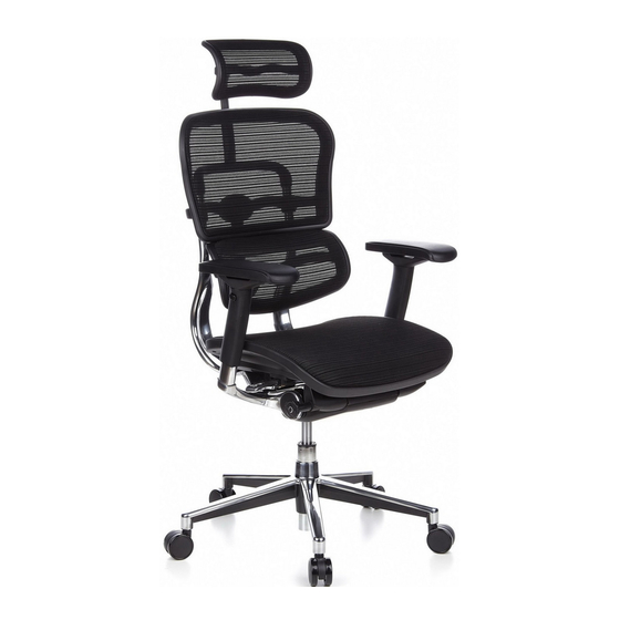 HJH office SMART PREMIUM ERGOHUMAN BASE Assembly Instructions