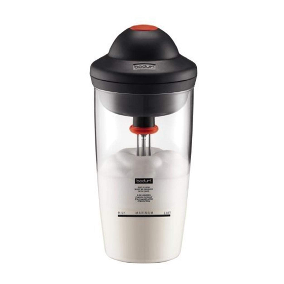 Bodum 10864 Instructions For Use Manual