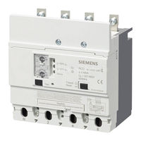 Siemens SENTRON VL 1600 Operating Instructions Manual