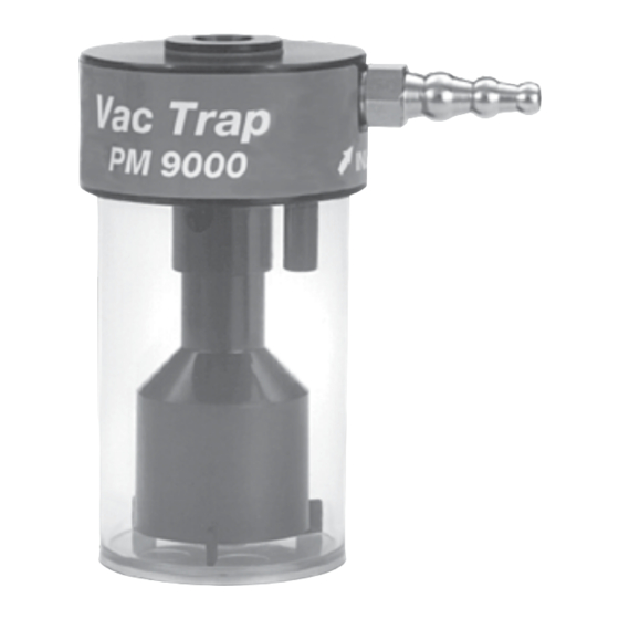 Precision Medical VacTrap PM9001 Manual