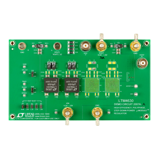 Linear Technology DC2007A-A Demo Manual