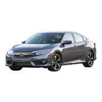 Honda CIVIC SEDAN 2018 Owner's Manual