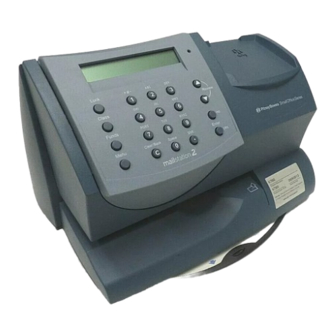 Pitney Bowes mailstation Operator's Manual