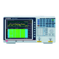 GW Instek GSP-8800 Programming Manual