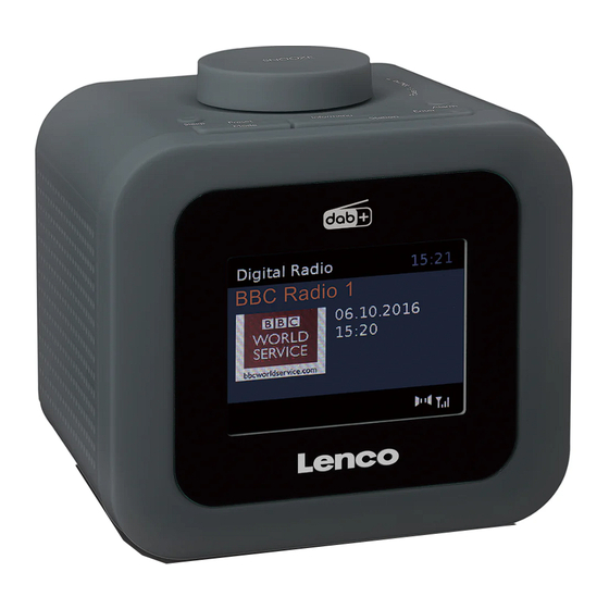 LENCO CR-620GRY User Manual