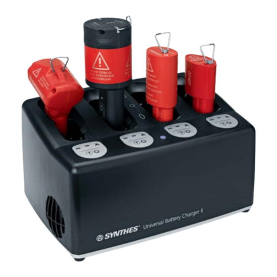 Synthes Universal Battery Charger II User Manual