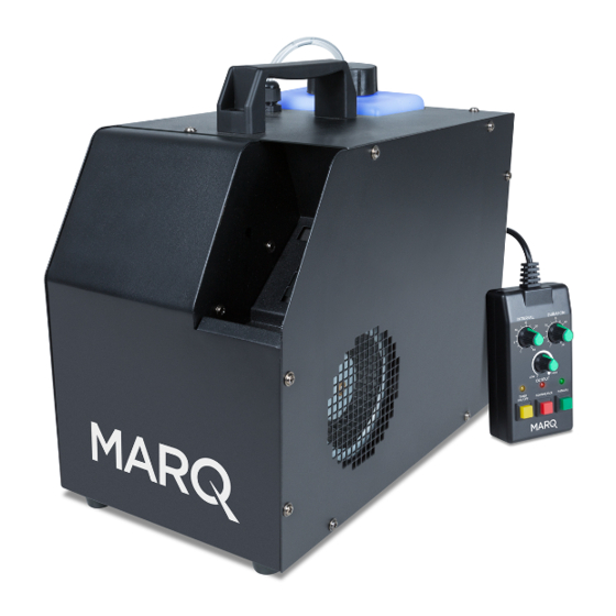 Marq Haze 800 DMX User Manual