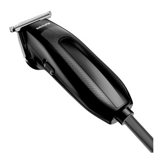 BaBylissPro FX69E Manual