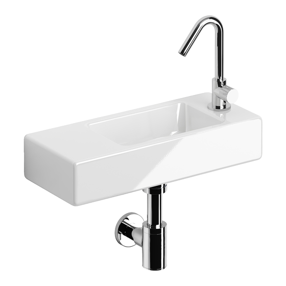 Clou InBe Handbasin set 4 IB/03.03096 Manuals