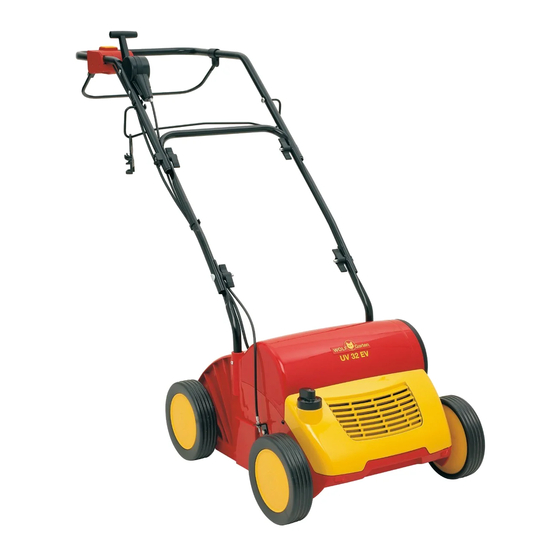 Wolf Garten UV 32 EV Instruction Manual