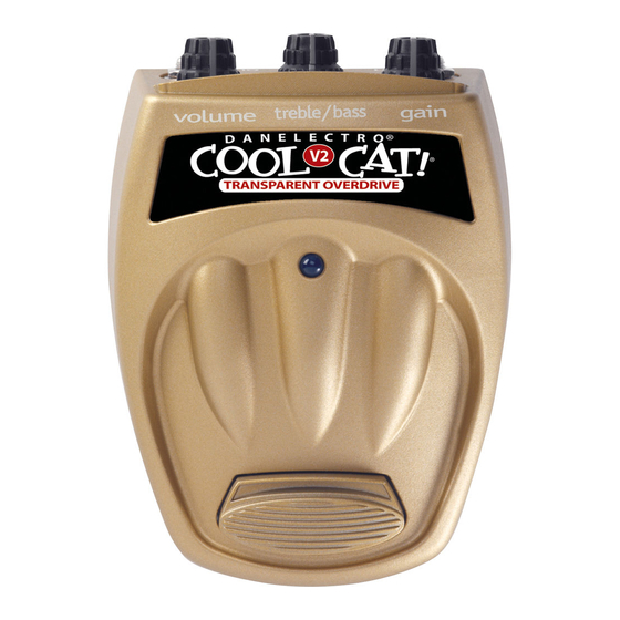 Cool Cat! CTO-2 Instructions