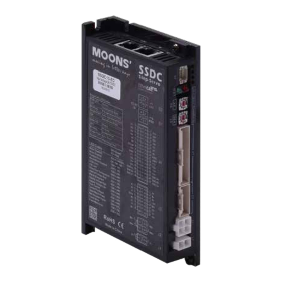 Moons' SSDC-EC Series Hardware Manual