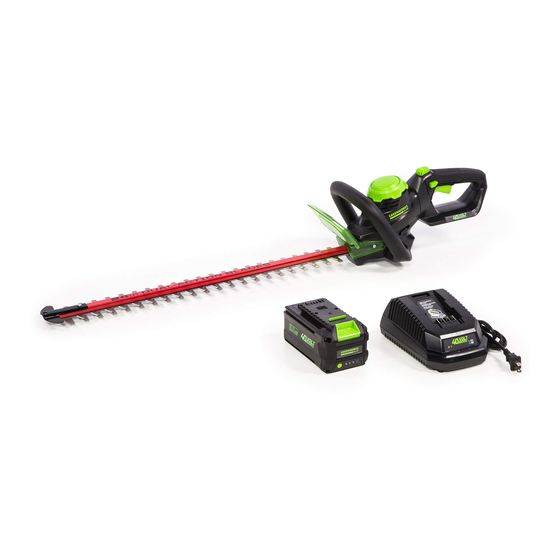 GreenWorks ELITE HT-240-T Owner's Manual