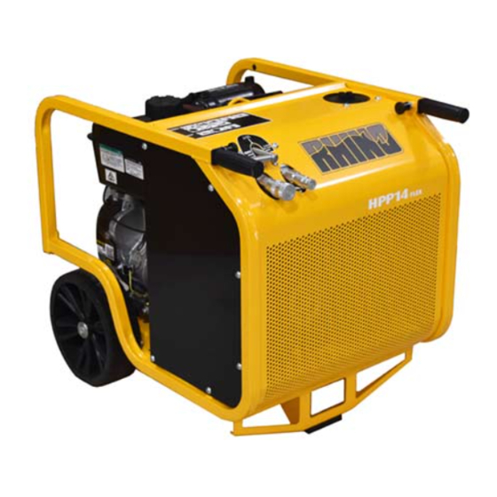User Manuals: RHINO HPP14 FLEX Hydraulic Power Pack