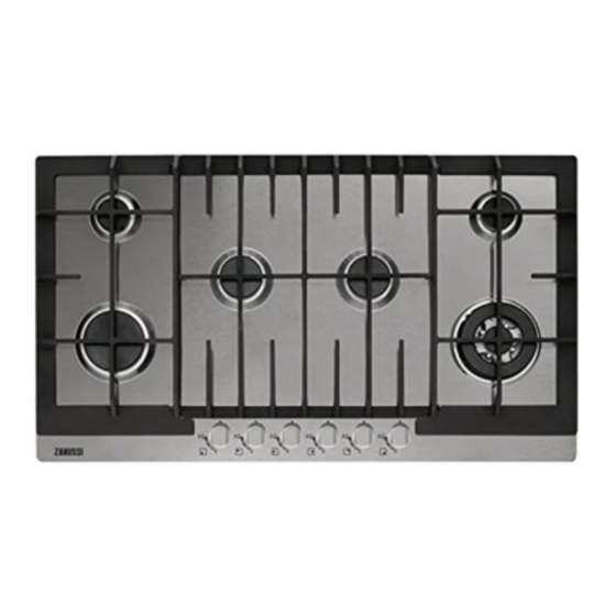 Zanussi ZGG96624 User Manual