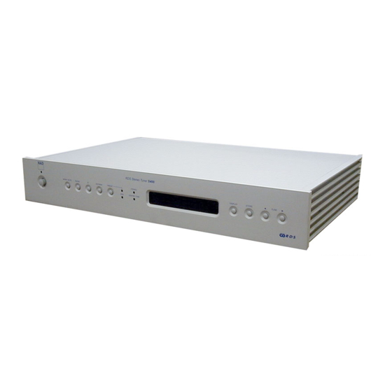 NAD S400 Owner's Manual
