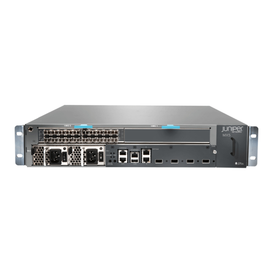 Juniper MX5 Hardware Manual