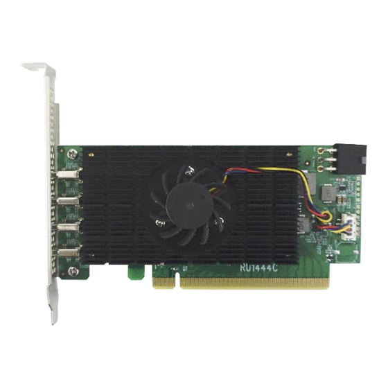 HighPoint RocketU 1444C Quick Installation Manual