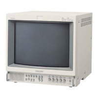Sony Trinitron PVM-14L2MD Manual