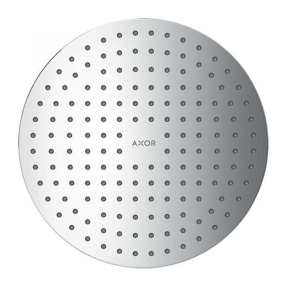 Axor 300/300 1jet 35317 7 Series Installation Manual