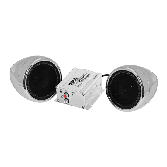 Boss Audio Systems MC400 User Manual