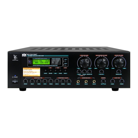 BMB DX-222 Owner's Manual