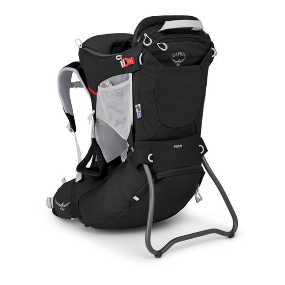 Osprey POCO SERIES Owner's Manual