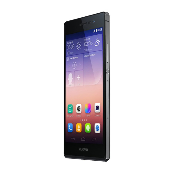 Huawei Ascend P7 Quick Start Manual