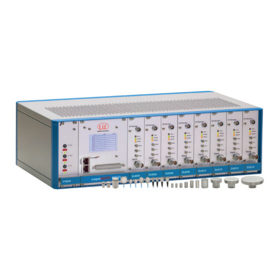 MICRO-EPSILON capaNCDT 6500 Instruction Manual