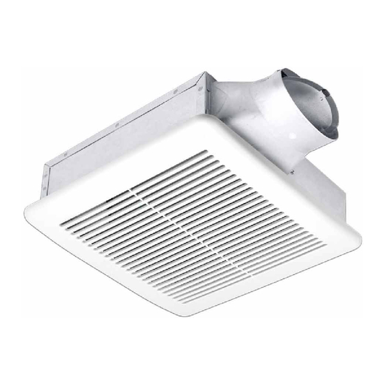 Delta breez Slim SLM100 Installation And Operating Instructions