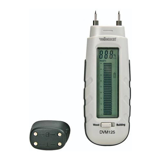 Velleman DVM125 Manual