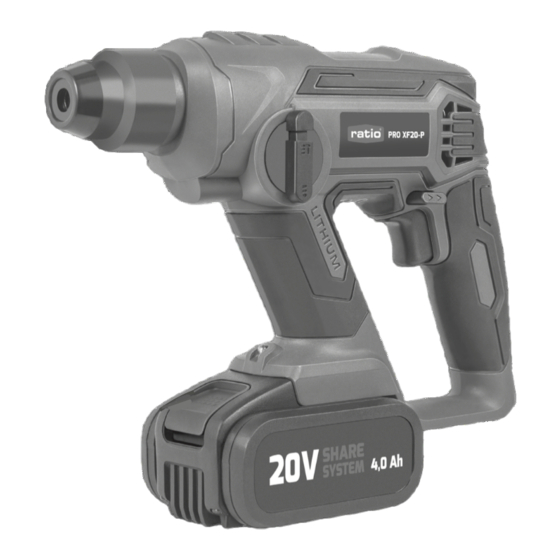 Ratio PRO XF20-P Instruction Manual