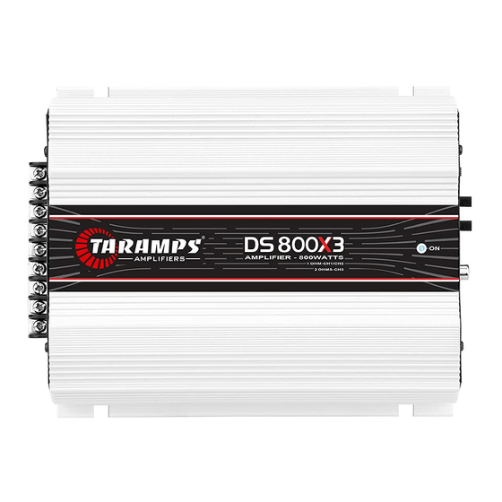 Taramps Electronics DS800X3 Instruction Manual