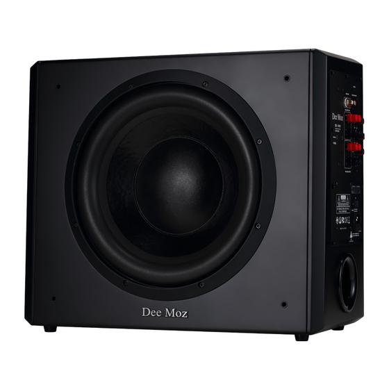 Dee Moz DM Mid Slender Sub Series Manual