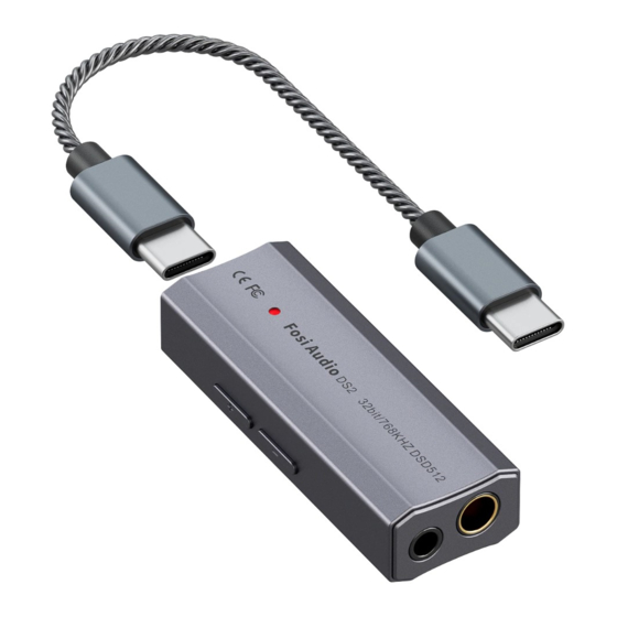 Fosi Audio DS2 User Manual