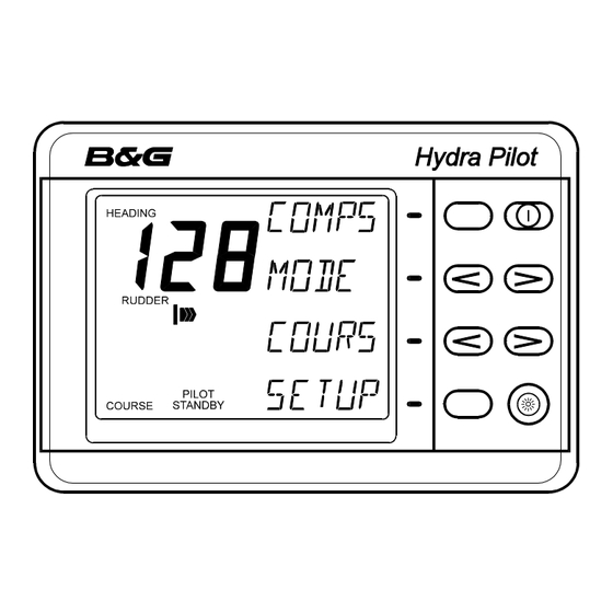 B&G H-RANGE PILOT User Manual
