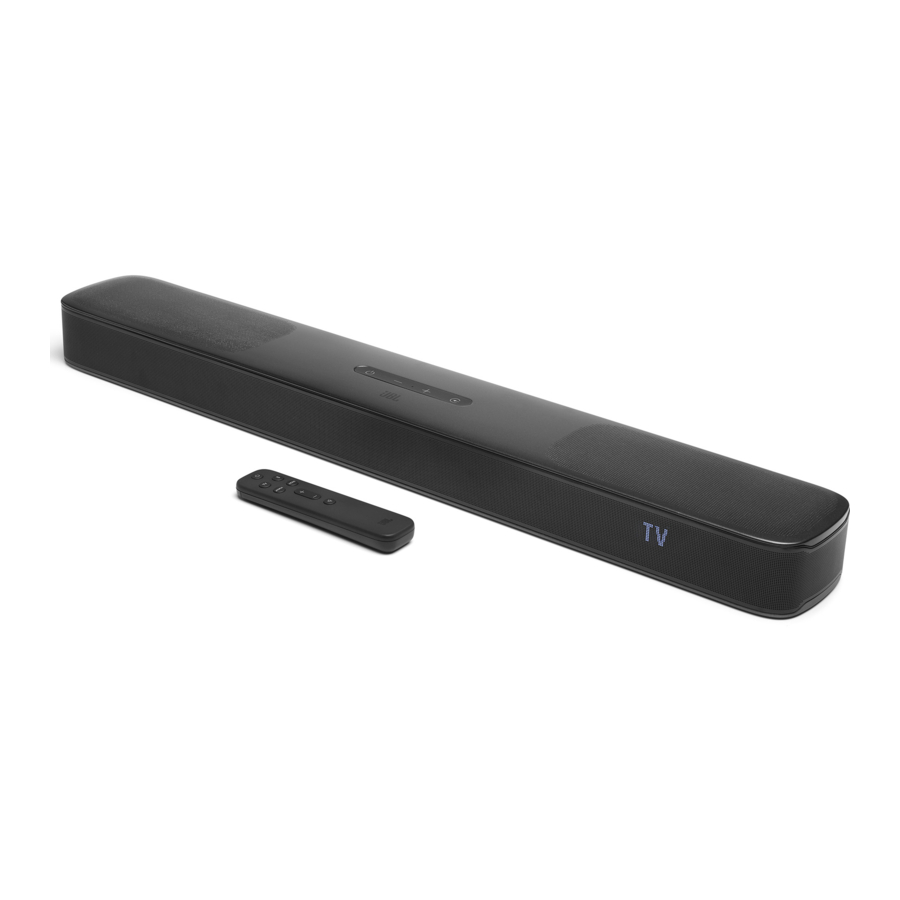 JBL Harman MULTIBEAM BAR 5.0 Manual