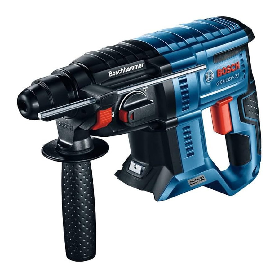 Bosch Professional GBH 18V-21 Manual