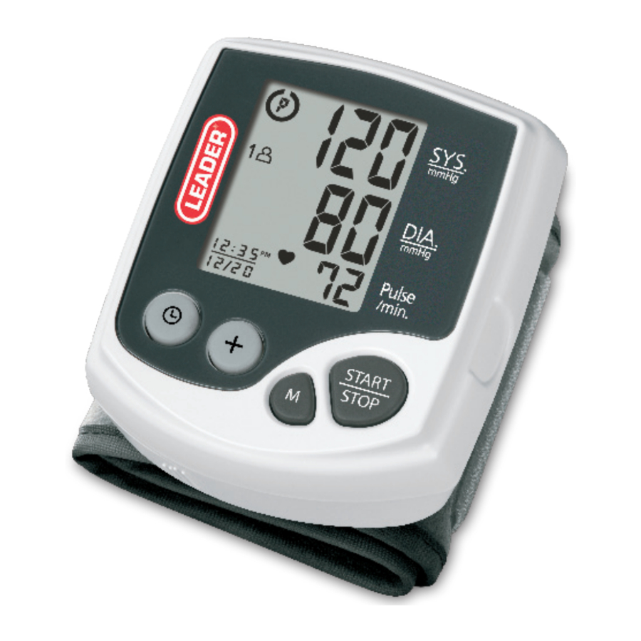 Homedics Leader LDRBPW-060 Manual