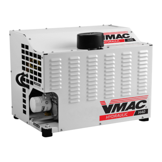Vmac AIR INNOVATED H400001 Compressor Manuals