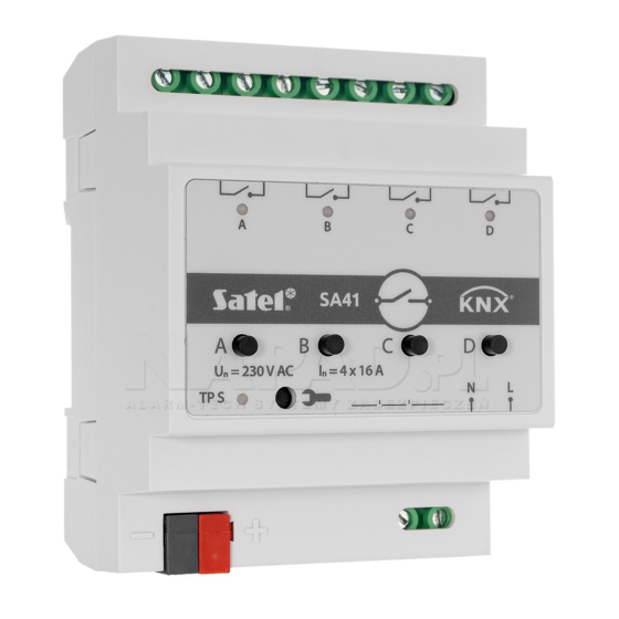 Satel KNX-SA41 Manual